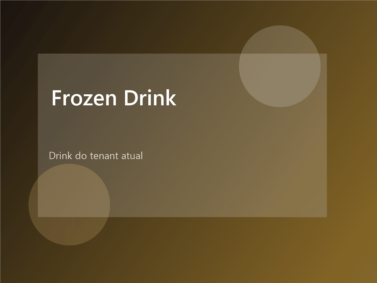 Frozen Drink