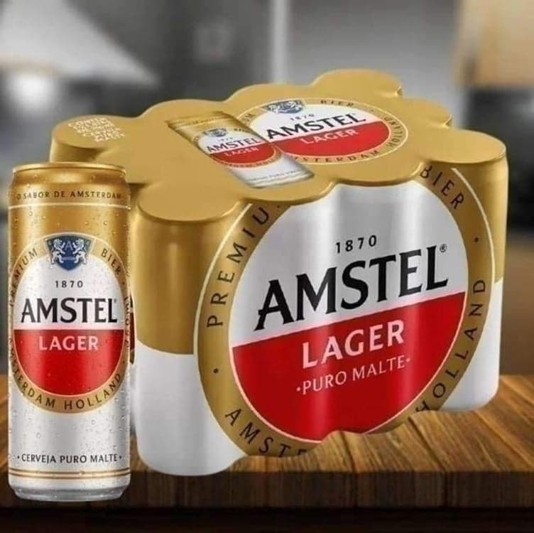 CAIXA CERVEJA AMSTEL 350 ML