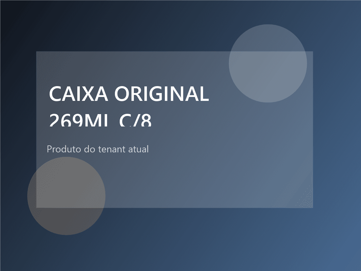 CAIXA ORIGINAL 269ML C/8