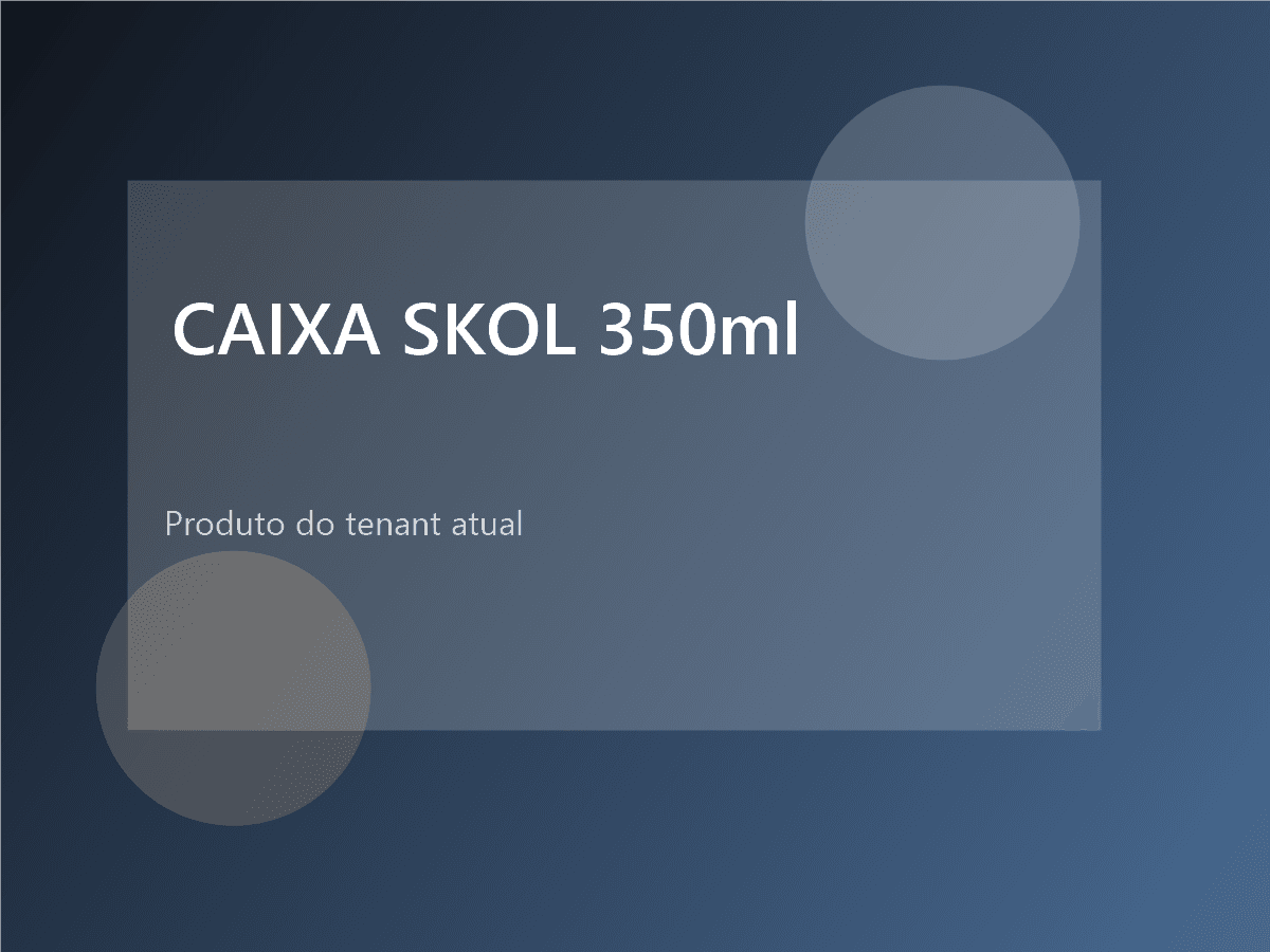 CAIXA SKOL 350ml