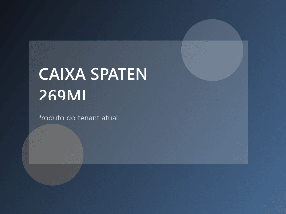 CAIXA SPATEN 269ML