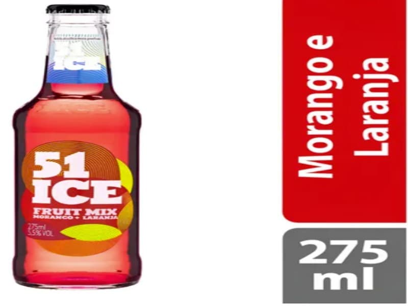 51 ICE FRUIT MIX (MORANGO + LARANJA) 275ML